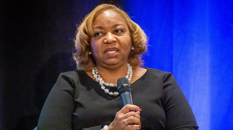 Henry County Commission chairwoman Carlotta Harrell has ben granted a restraining order against a citizen Harrell says has been harassing her. (STEVE SCHAEFER/THE ATLANTA JOURNAL-CONSTITUTION).