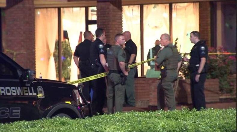 Roswell police were called  to investigate a stabbing at a child’s birthday party  Saturday. The suspect and the victim were in a relationship that ended one year ago, according to officials.