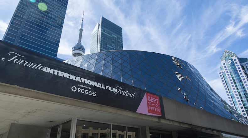 A general view of the Roy Thomson Hall at the Toronto International Film Festival during the opening day of the festival on Thursday, Sept. 10, 2026, in Toronto. (Photo by Joel C Ryan/Invision/AP)