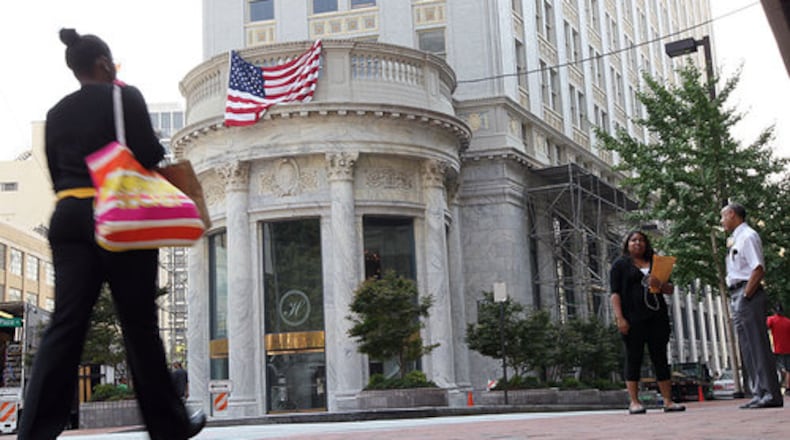 The Hurt Building in downtown Atlanta served as the fictional offices of TV attorney "Matlock" during the series' 1986-1995 run.