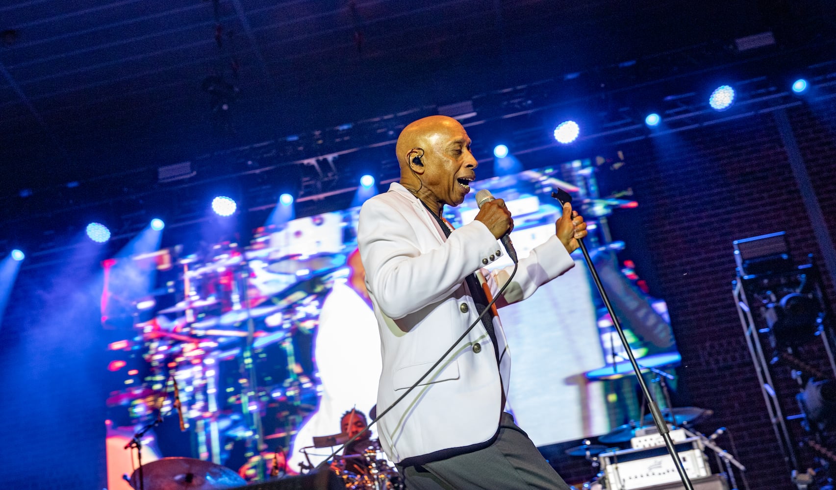 Stephanie Mills, Jeffrey Osborne and comedian Michael Colyar perform at Stockbridge Amphitheater