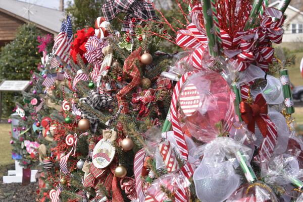 Every winter, Dahlonega frosts the town in elaborate holiday decorations. This weekend, visitors to Dahlonega will get a small sampling of the town's holiday cheer during a weekend convention called Christmas in a Small Town. (Courtesy of Lamar Bates)