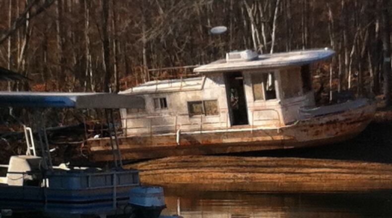 The Museum Houseboat will be removed from the shores of Lake Lanier on Feb. 27.