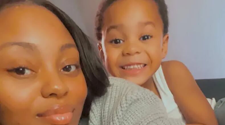 The family of Amber Nicole Thurman, who died in 2022 after she couldn't access a legal abortion and timely medical care, appears in a new campaign ad for Vice President Kamala Harris. (Facebook)