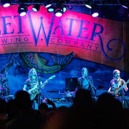 A band performing at SweetWater Brewing's 25th Anniversary Party last year.
This year's anniversary party will take place on Saturday, Feb. 18, 2023 from 1-11 p.m.