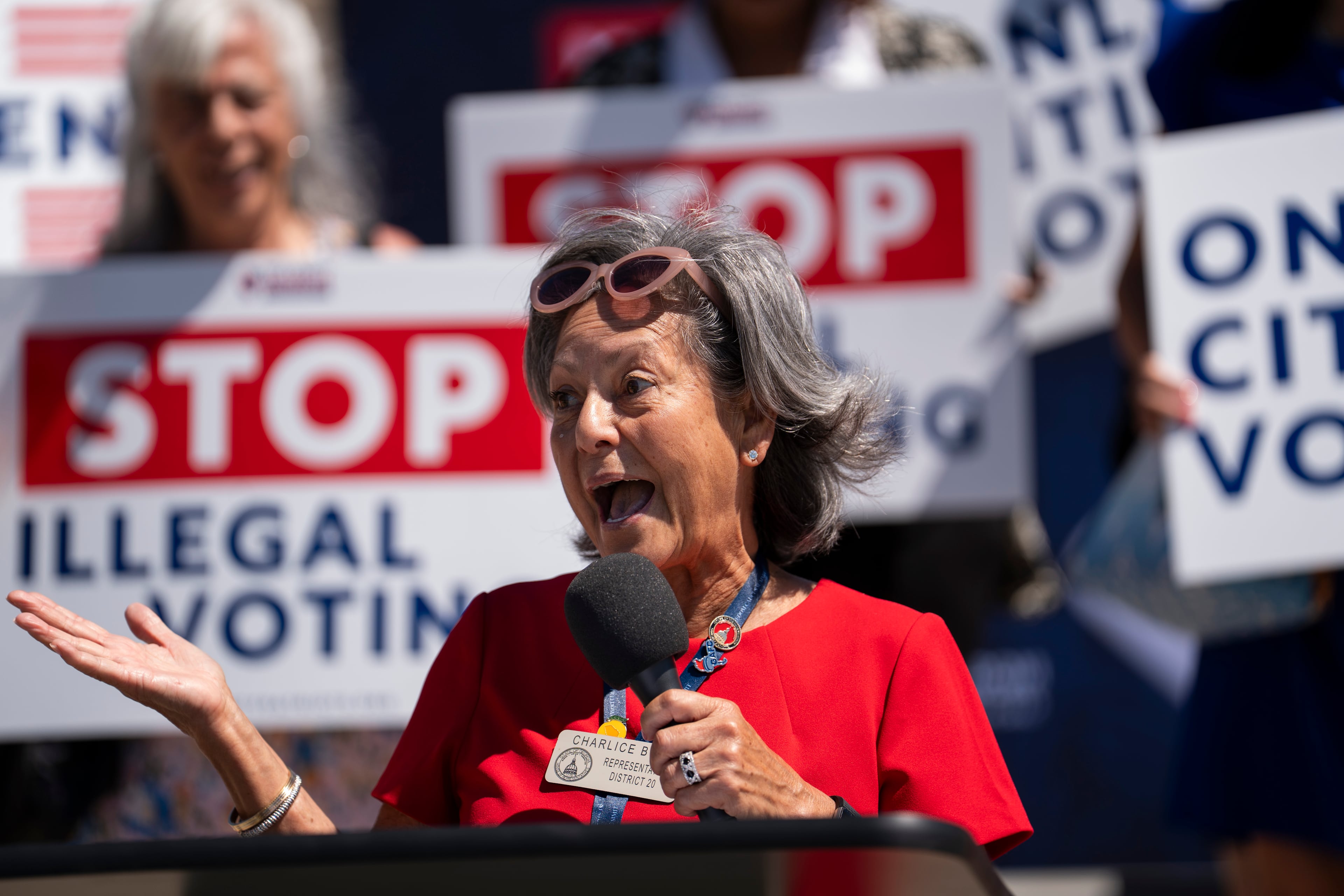 State Rep. Charlice Byrd, R-Woodstock, took office in 2021.