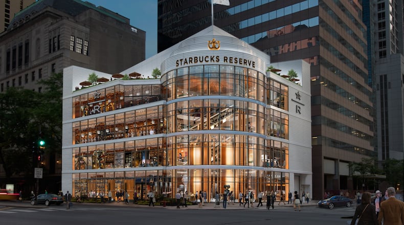 Starbucks will open a Reserve Roastery in Chicago in 2019.