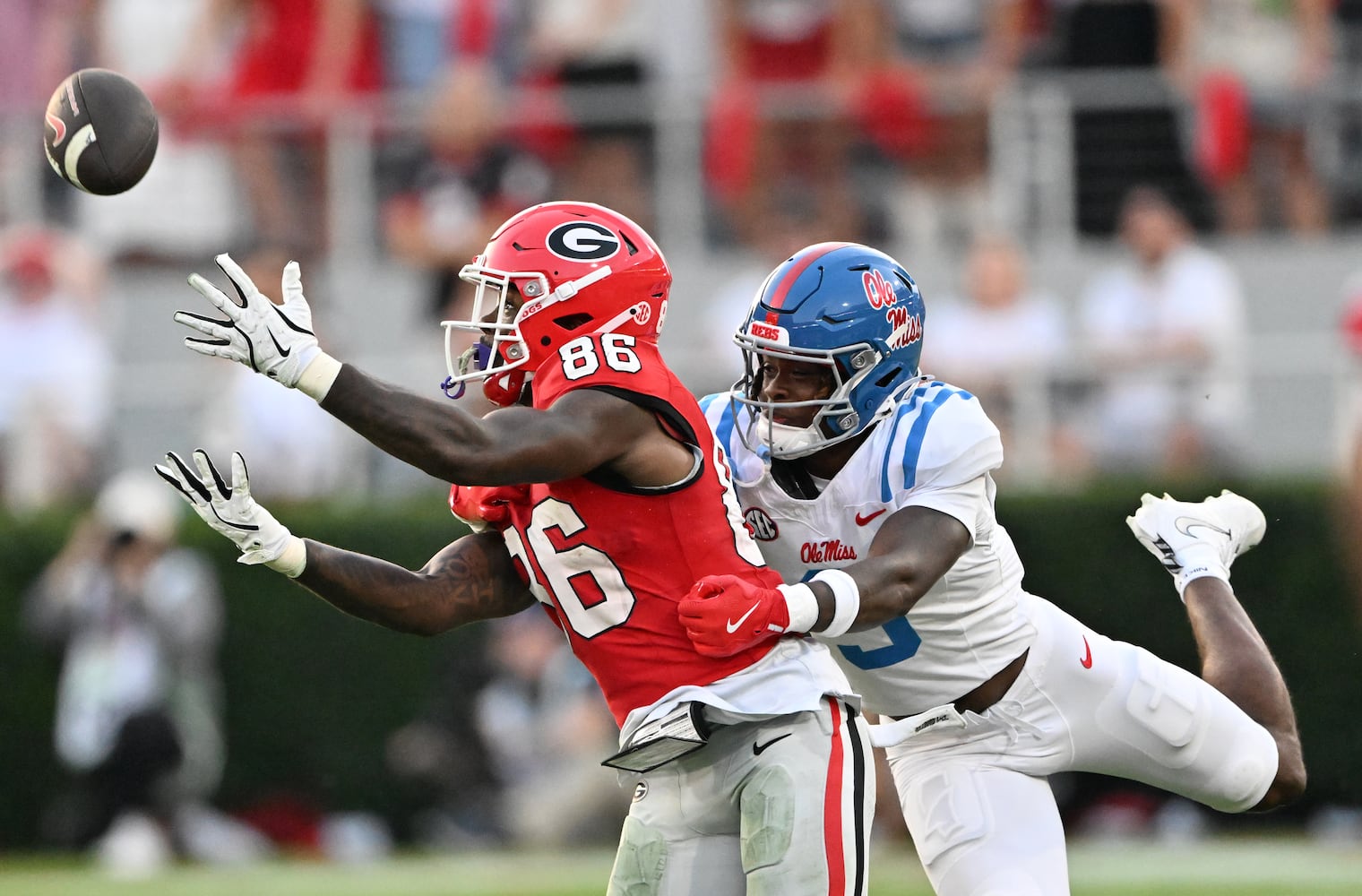 Georgia vs Ole Miss football