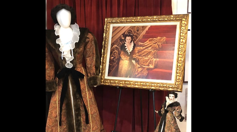 A robe worn by actress Vivien Leigh in the movie "Gone With the Wind" is one of the prized possessions of the Road to Tara Museum in Jonesboro.
