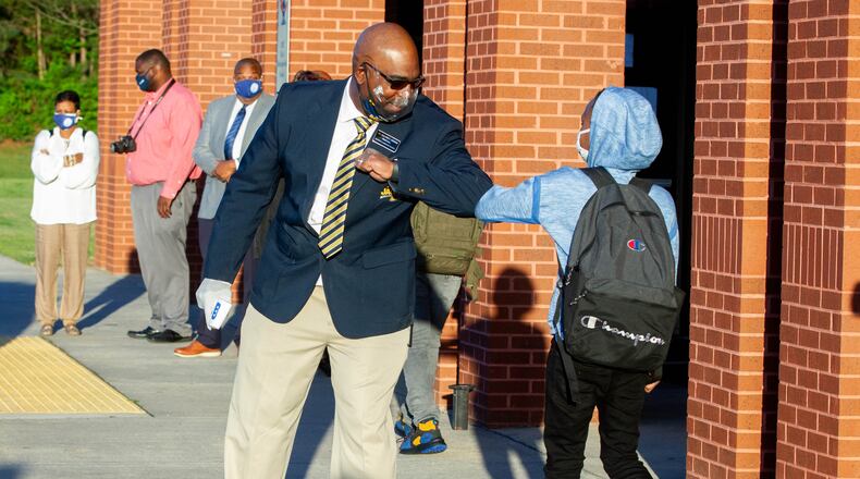 Clayton County Schools to limit in-building visitation in new academic year.  STEVE SCHAEFER FOR THE ATLANTA JOURNAL-CONSTITUTION