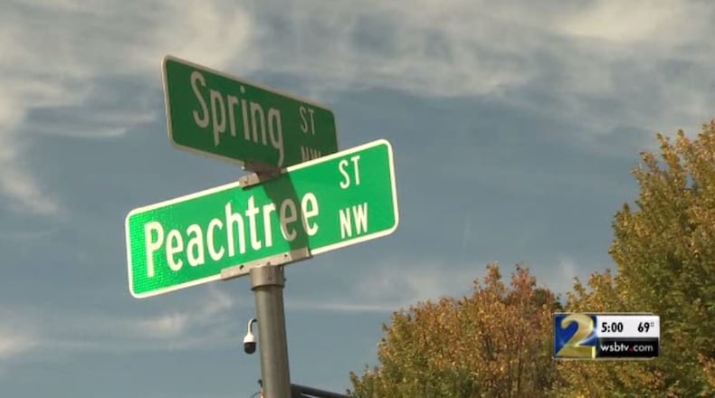 The SCAD student, who asked not to be named for her safety, said the incident started at the intersection of Peachtree and Spring streets.