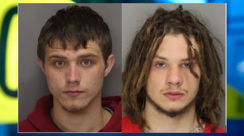 Cody Austin Gaines (left) and Blake Allen Sergel.