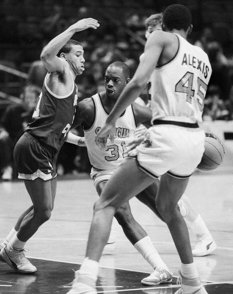 Dwayne "Pearl" Washington, Dwayne Washington, Dana Barros