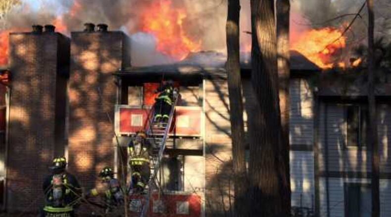 The American Red Cross of Georgia is working to help the victims. The fire marshal office is investigating the Sandy Springs fire.
