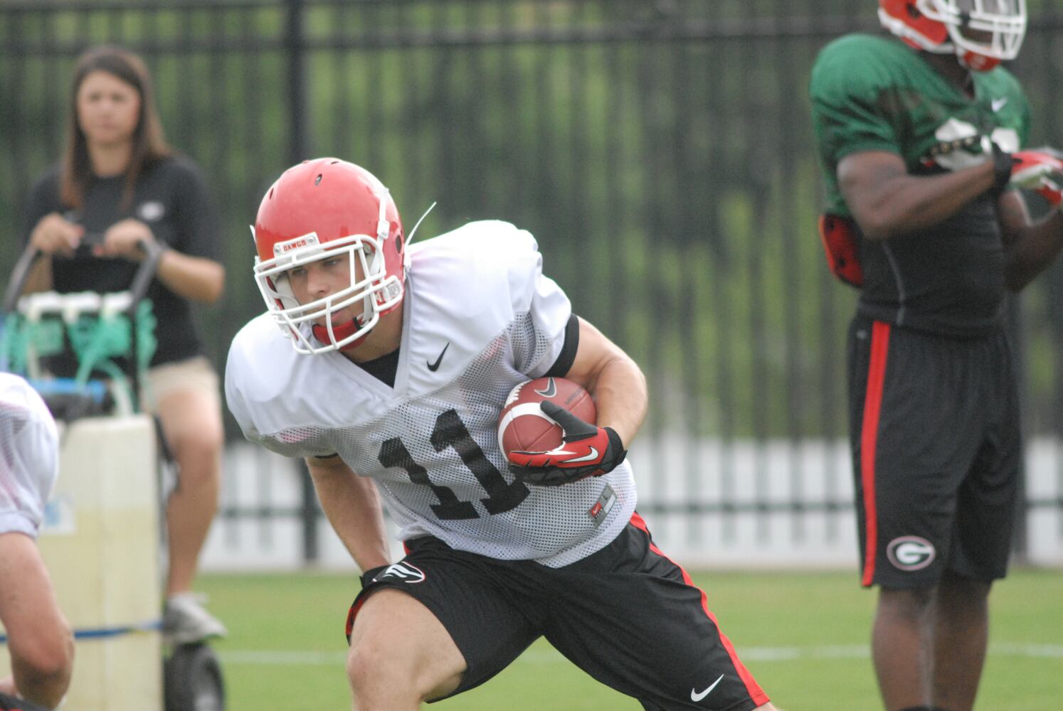 UGA practice, August 8