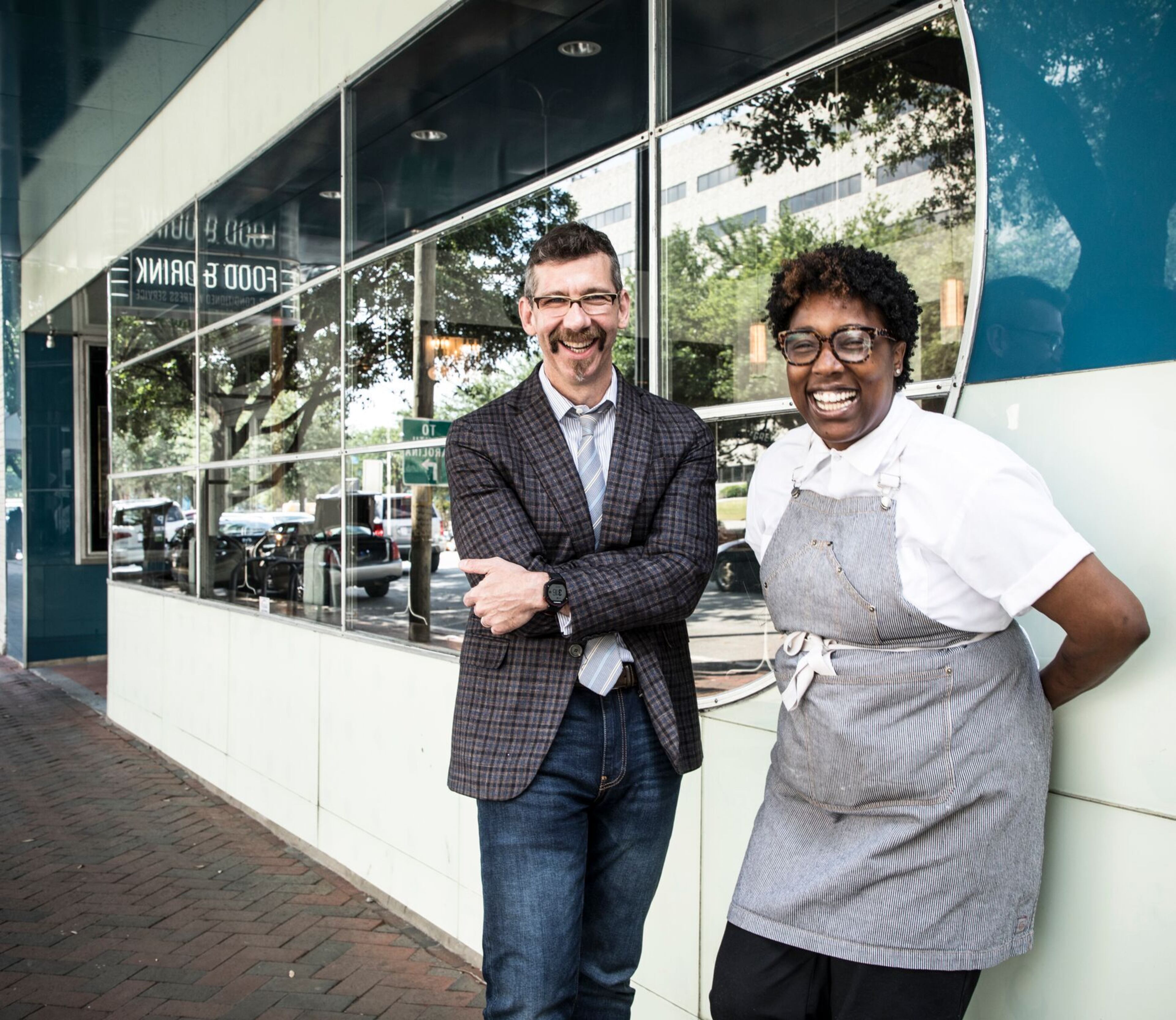 Business partners John Morisano and chef Mashama Bailey of acclaimed Savannah restaurant The Grey have opened an outpost in Paris. (Chia Chong/Courtesy of The Grey)