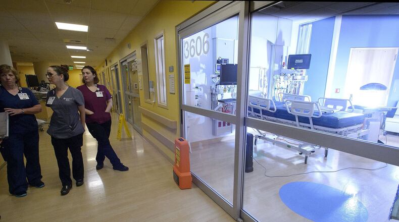 Health services was among sectors that added jobs in February. (Randall Benton/The Sacramento Bee/TNS)
