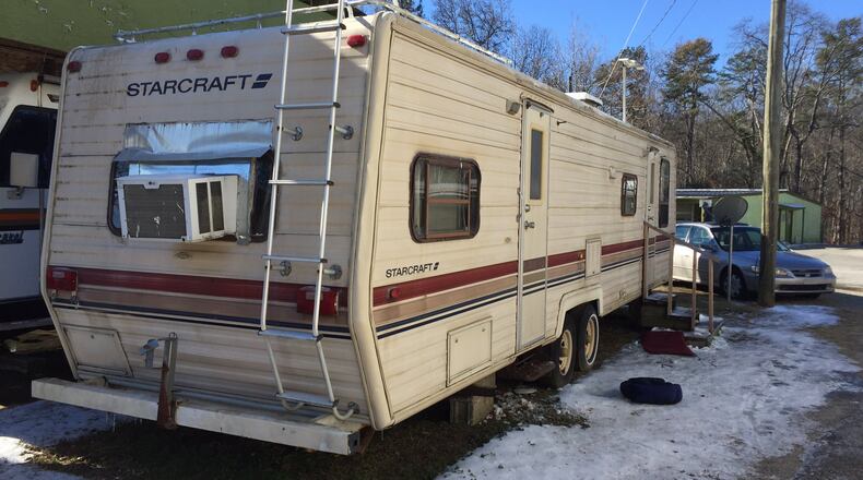 The GBI is investigating a deadly shooting involving a Forsyth County sheriff’s deputy at the Shady Grove RV Park. (Credit: Channel 2 Action News)