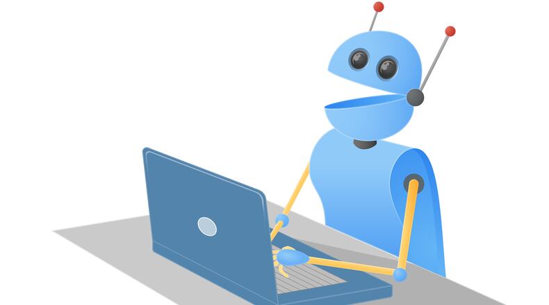 Teachers are worried about the consequences of a new sophisticated artificial intelligence program that churns out student essays on demand. A retired University of Georgia education professor takes a tongue-in-cheek look at where AI in the classroom could go next.  (Dreamstime/TNS)