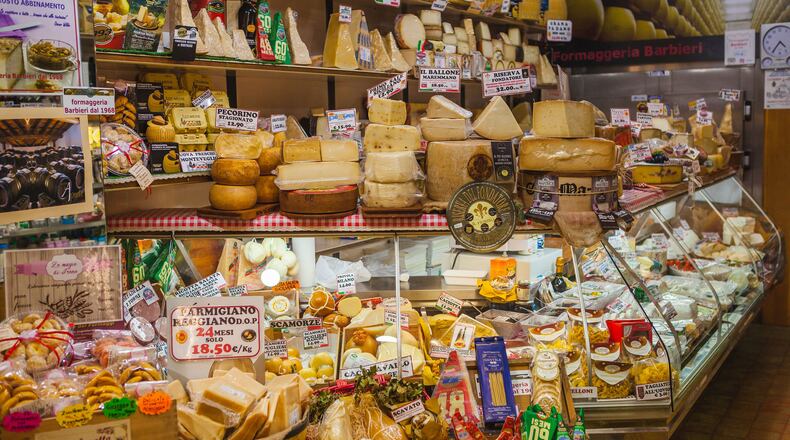 One of Italyâs most coveted culinary exports is the mighty Parmigiano Reggiano. (Intrepid Travel)