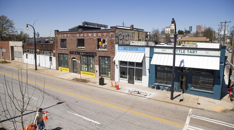 The exterior of the upcoming Georgia Avenue development in the Summerhill community of Atlanta, Wednesday, March 27, 2019. (ALYSSA POINTER/ALYSSA.POINTER@AJC.COM)