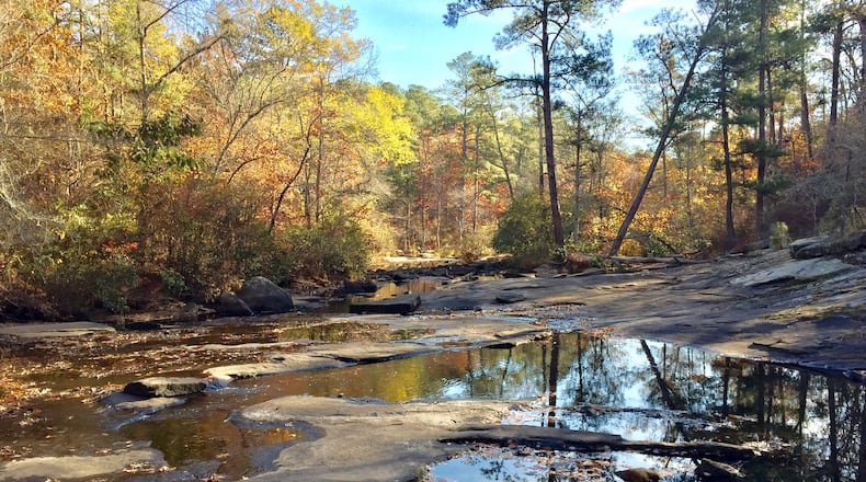 Peachtree City’s popular Line Creek Nature Area is among the recreation sites temporarily closed to the public now. Courtesy Southern Conservation Trust