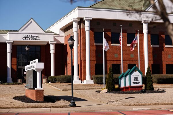 College Park residents complain the City Council held a meeting about 240 miles from City Hall. (Natrice Miller/AJC)