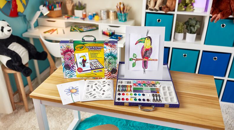 Paint, draw and more with a portable art easel.
Courtesy of Crayola