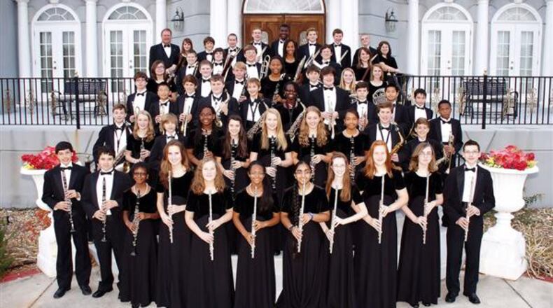 Funds for more large band instruments will be distributed to Fayette County’s middle and high schools based on current needs. Courtesy Whitewater Middle School