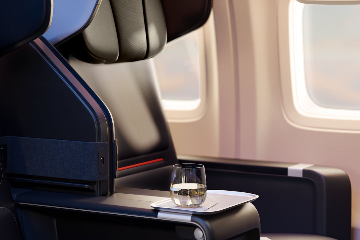 Delta Air Lines' Basic plan gives you all the perks you'd normally get in first class, just not the benefits you'd see at the airport. (Courtesy of Delta)