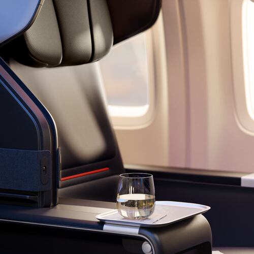 Delta Air Lines' Basic plan gives you all the perks you'd normally get in first class, just not the benefits you'd see at the airport. (Courtesy of Delta)