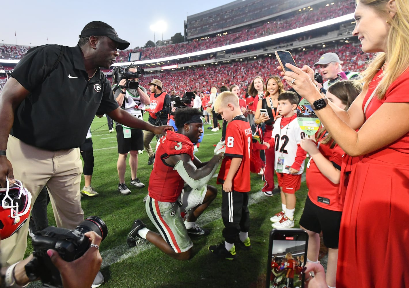 Georgia vs Ole Miss football