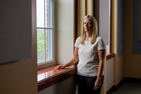 Hennessey Lustica poses for a portrait, Thursday, June 26, 2025, in Newark, N.Y. (AP Photo/Lauren Petracca)