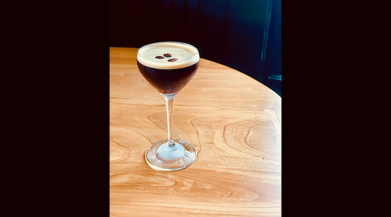 Espresso martinis are showing up on cocktail menus again. / Krista Slater for The Atlanta Journal-Constitution