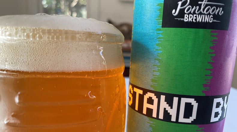 Pontoon Brewing Stand By West Coast Style IPA is brewed with El Dorado, Citra and Centennial hops. 
Bob Townsend for the Atlanta Journal-Constitution