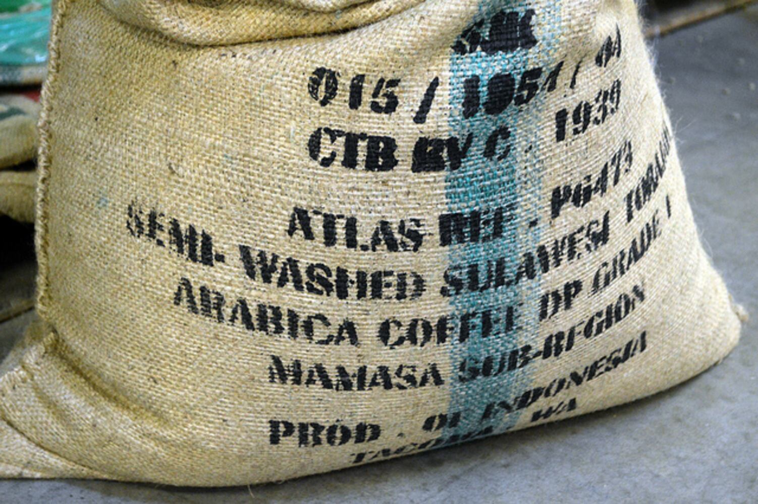 All coffee sacks are imported from the country of origin.