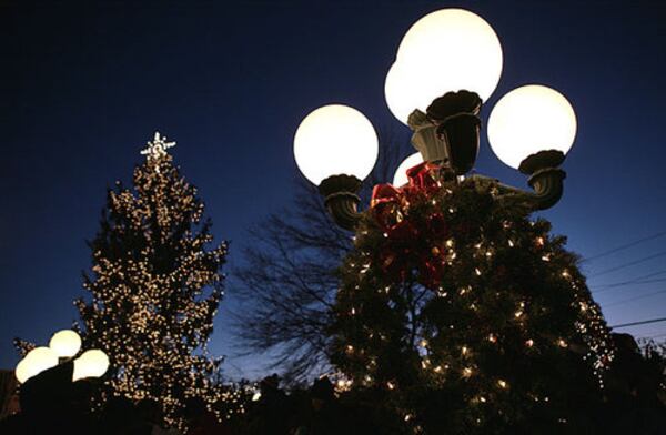 Alpharetta also held its annual tree lighting on Sunday, Dec. 7. The event included musical performances, a reading of "'Twas the Night Before Christmas" by Mayor Arthur Letchas and a visit by Santa Claus.