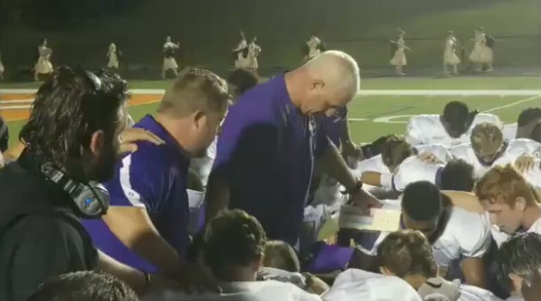 Screen shot of prayer. CONTRIBUTED by FFRF