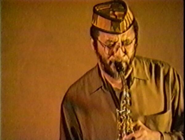 Jazz saxophonist Joe Jennings performing at Club Zebra