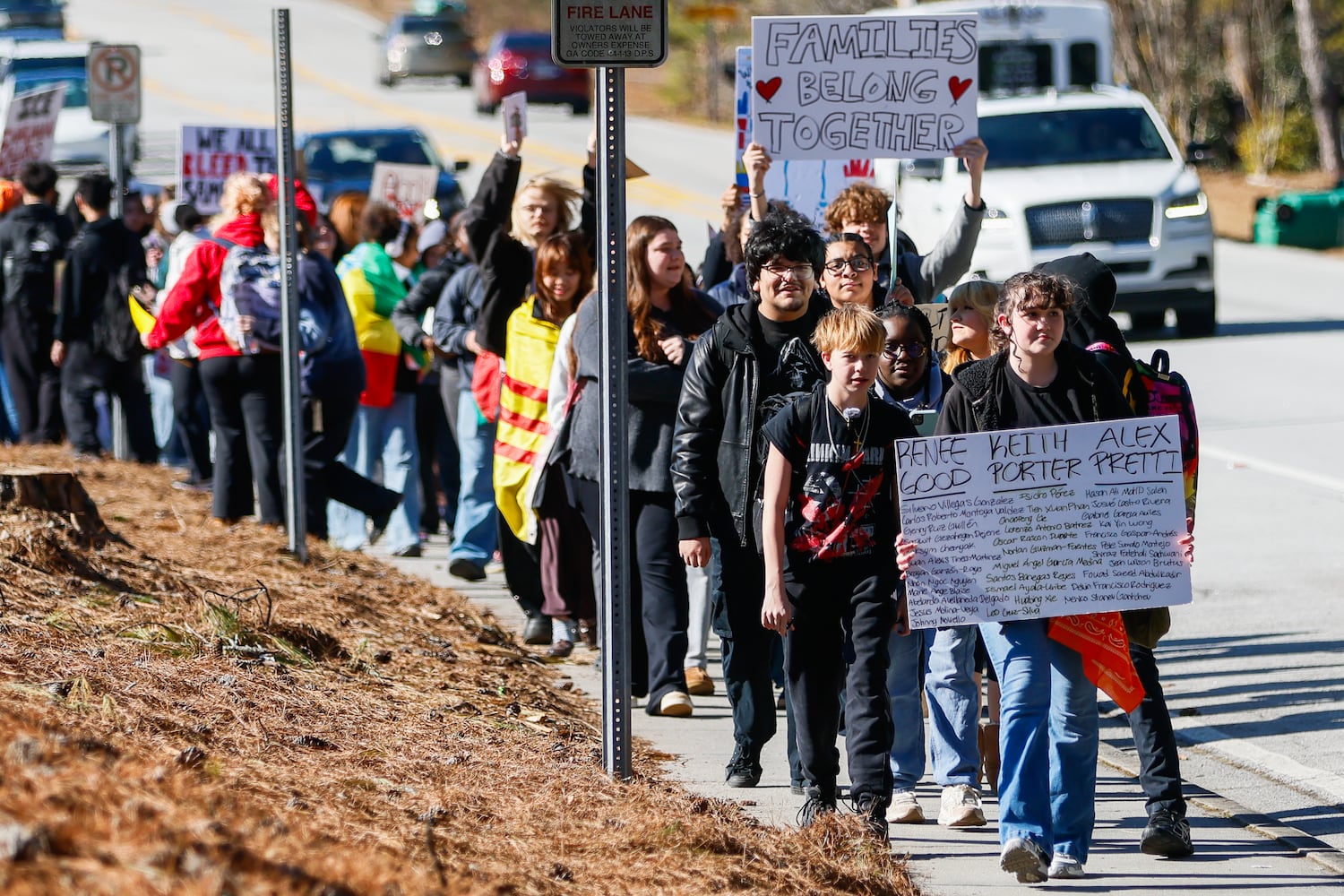 Georgia students organize protests against ICE after Minnesota killings