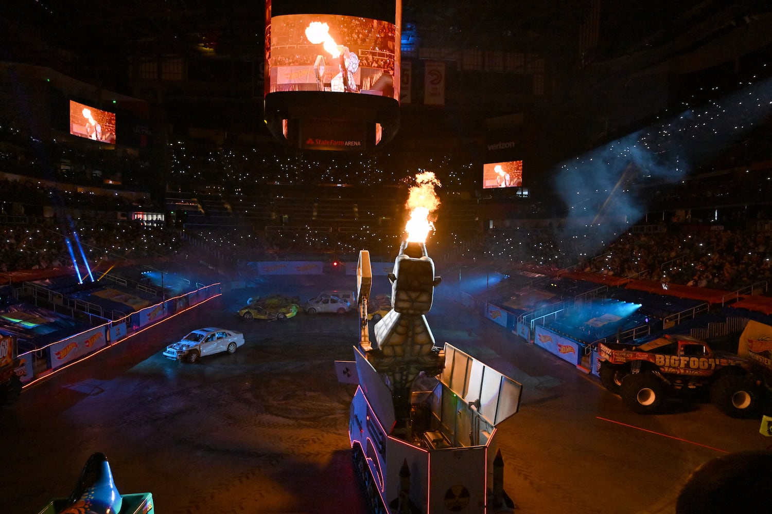 Monster Truck show thrills fans
