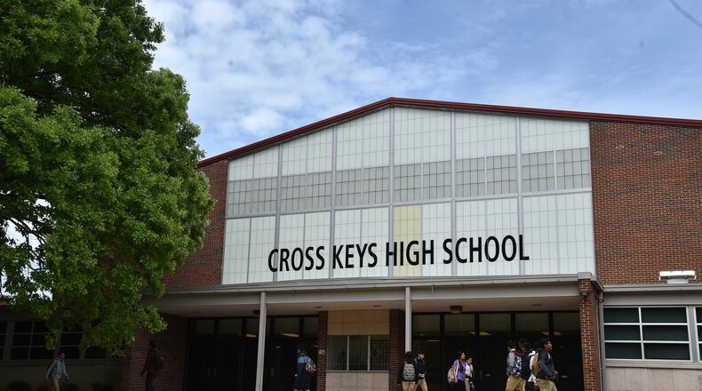 Cross Keys High School in DeKalb County BRANT SANDERLIN/BSANDERLIN@AJC.COM