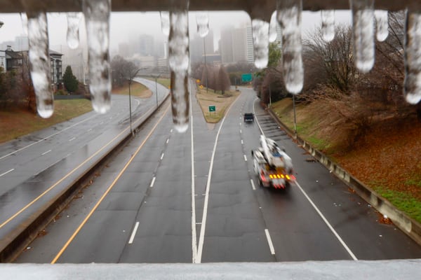 Without factoring in the wind, metro Atlanta's high temps are projected to barely scrape 40 degrees Tuesday through Friday before crashing into the 20s each night.