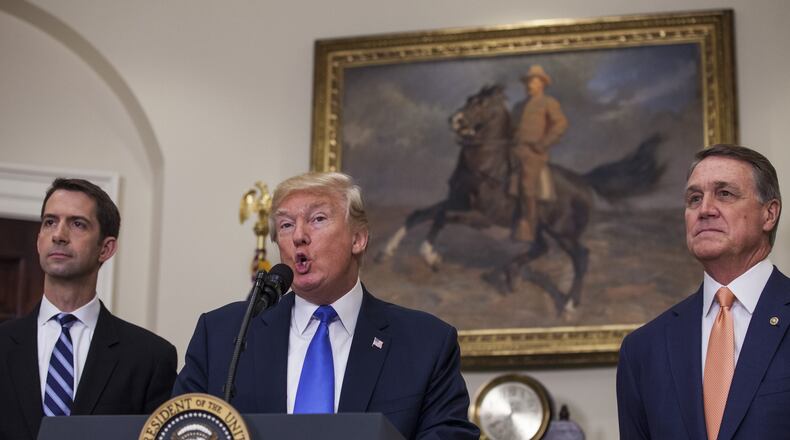 President Donald Trump. (Photo by Zach Gibson - Pool/Getty Images)