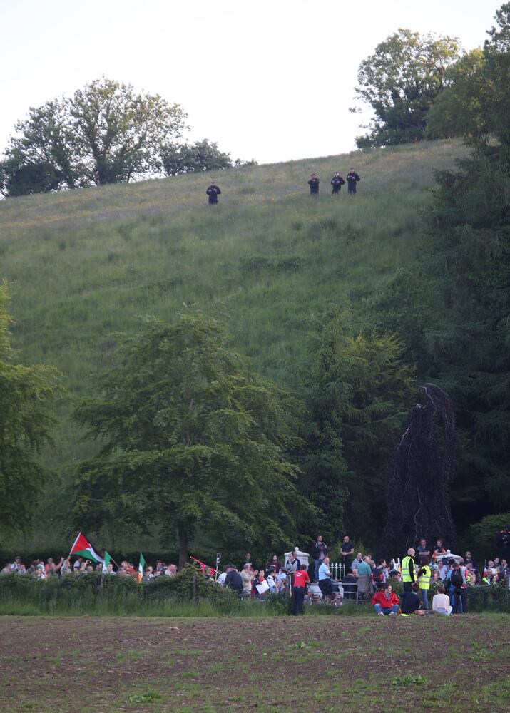 Protesters at the G8 Summit