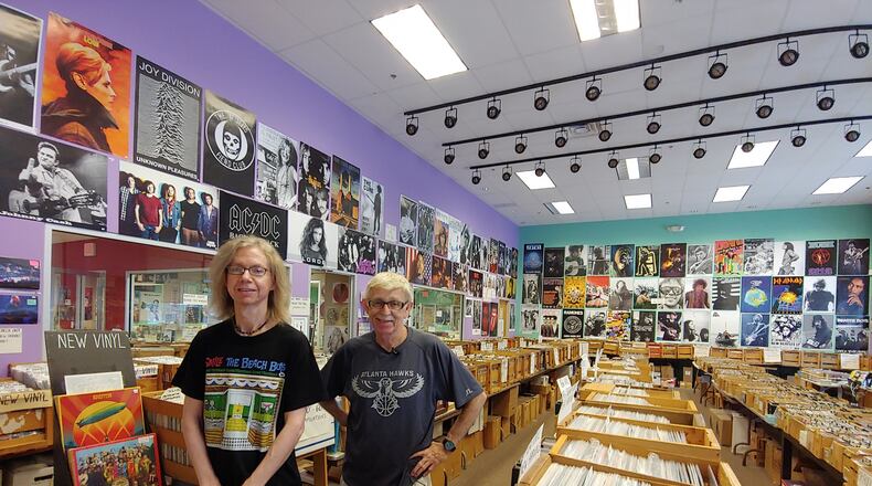 Fantasyland Records has been in its current location on Pharr Road since 2010. But owner Andy Folio opened it in 1976 in a small strip mall on Peachtree Road in Buckhead. Fantasyland is among the many local shops participating in Record Store Day, which moves to June 20.