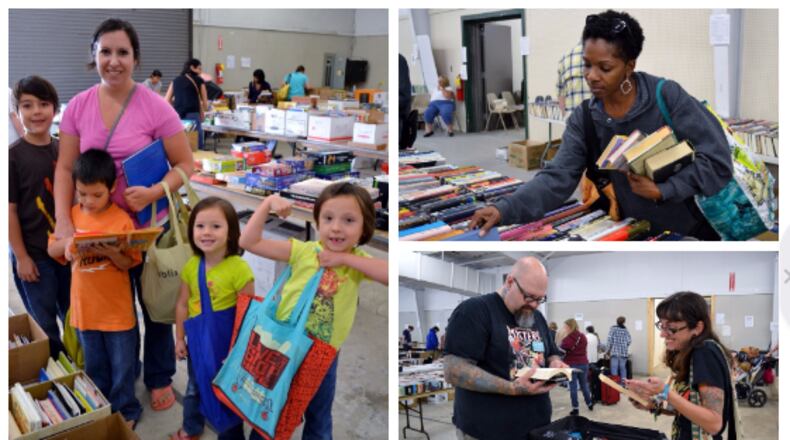 Here are some scenes from the 2016 Cobb library fall book sale.
