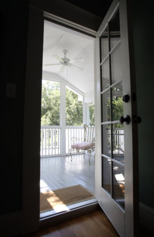 The Allins' remodeled house
