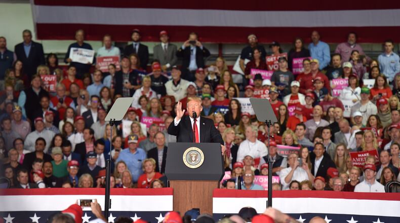 Former President Donald Trump's hold on Georgia's Republican Party will be on display at the state GOP's convention, which begins Friday on Jekyll Island.