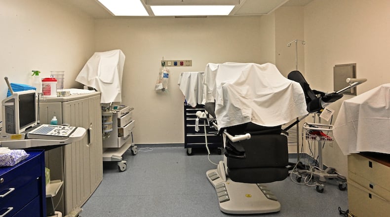 Interior of an operation room at Feminist Women's Health Center on Wednesday, June 29, 2022.(Hyosub Shin / Hyosub.Shin@ajc.com)